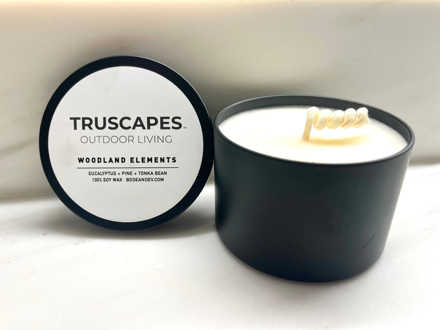 Woodland Elements 8 oz Custom Scented Candle by Bode + Ev