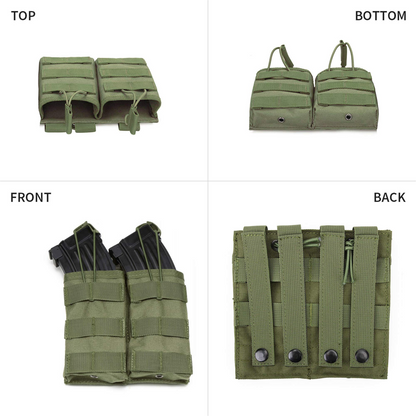 Molle Open Top Double Triple Mag Pouch